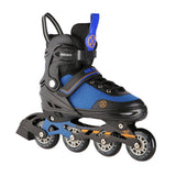 NILS EXTREME NH18188A 2in1 Inliner Schlittschuhe Gr. 39-43, Schwarz-Orange, verstellbar