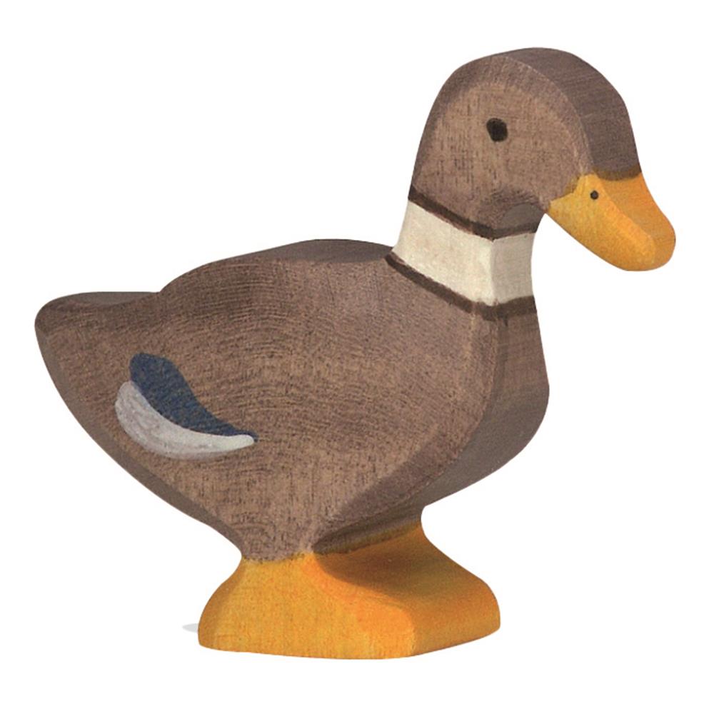 Holztiger Holzfigur - Ente, Holzspielzeug, ab 3 Jahren