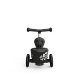Scoot & Ride Highwaykick 1 Lifestyle, zebra - Kinderroller mit Aufbewahrungsbox