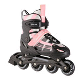 NILS EXTREME NH18366A 2in1 Inliner Schlittschuhe Gr. 39-43, Rosa-Weiß, verstellbar