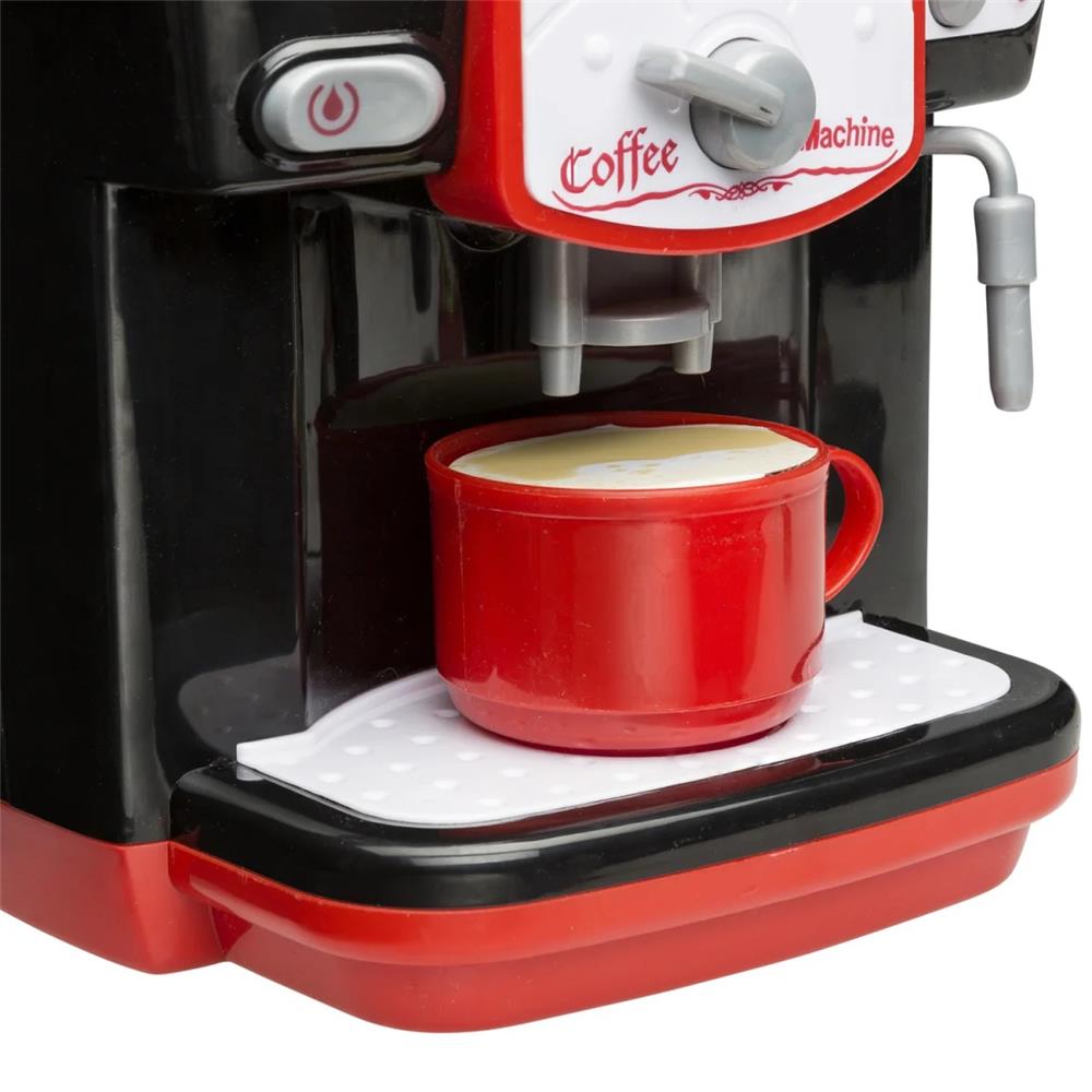 Idena Kaffeemaschine mit Licht- und Soundeffekten - Zubehör für Spielküche