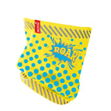 Roth ReflActions Jersey-Loop Roar, Gelb, Schlauchschal mit reflektierenden Details