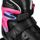 NILS EXTREME NA684 VELTO Inlineskates Inliner Kinder Gr. 35-38, Rosa, größenverstellbar