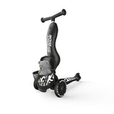 Scoot & Ride Highwaykick 1 Lifestyle, zebra - Kinderroller mit Aufbewahrungsbox