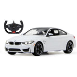 Jamara BMW M4 Coupe 1:14 weiß 2,4GHz Ferngesteuertes Auto mit LED Fahrlicht