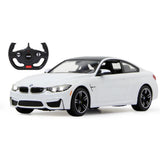 Jamara BMW M4 Coupe 1:14 weiß 2,4GHz Ferngesteuertes Auto mit LED Fahrlicht