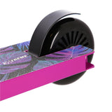NILS EXTREME HS021 LEAVES Stunt Scooter Pink, Freestyle Roller, ABEC-9, bis 100 kg