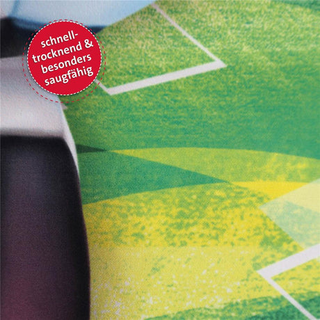 Roth Kinder-Badetuch, Fußball, 60 cm x 120 cm, schnell trocknend