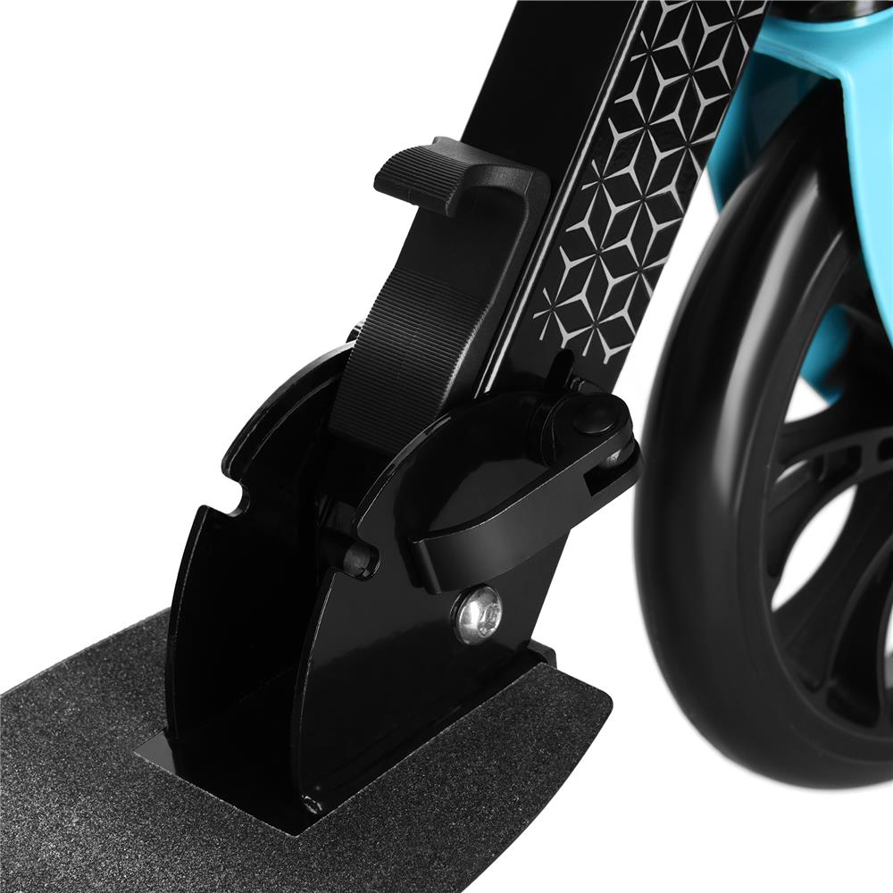 NILS EXTREME HM1302 City Scooter Schwarz-Blau, Freizeitroller, ABEC-7, bis 100 kg