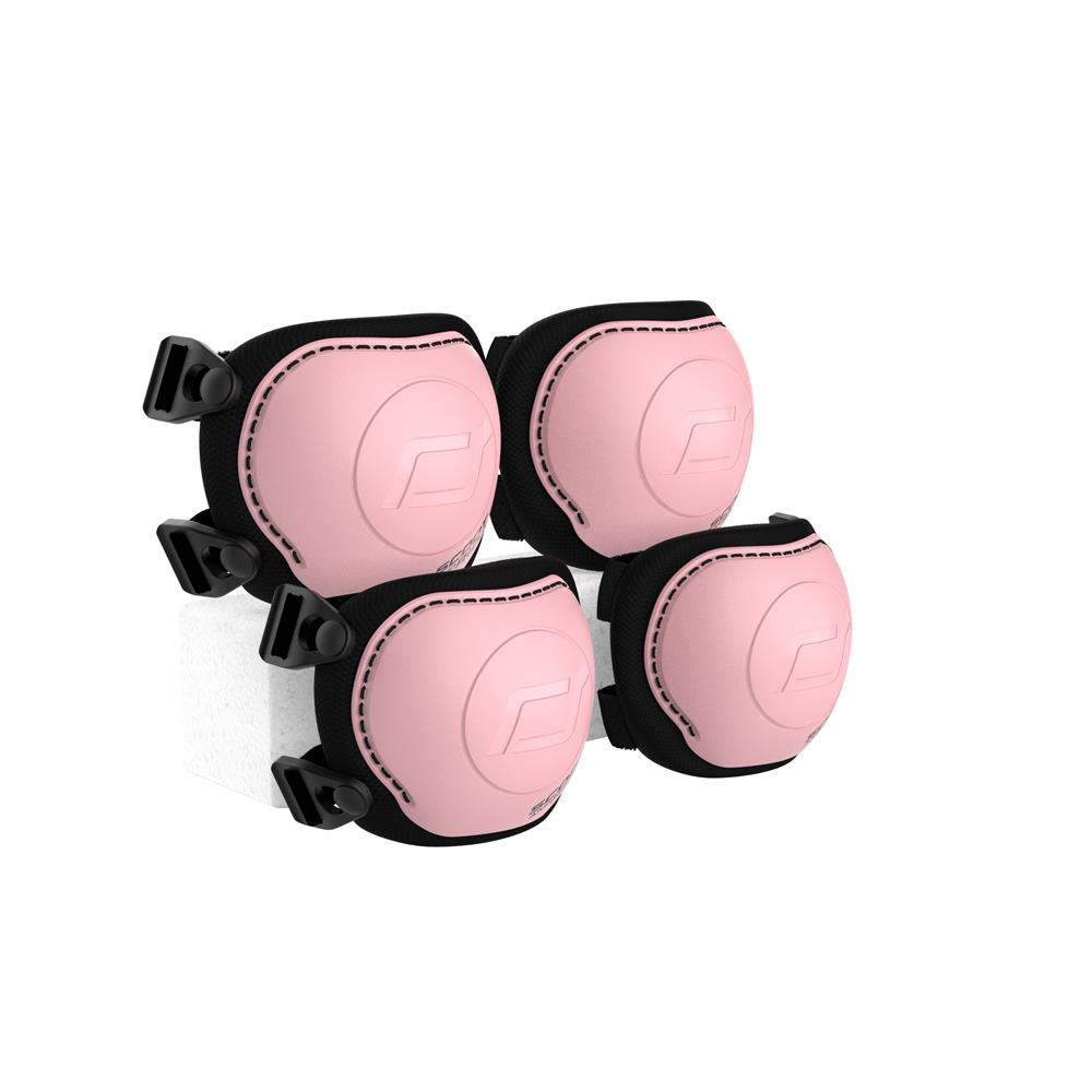 Scoot & Ride Protective Set, Größe XXS, rose, Knieschoner und Ellbogenschoner Set in rosa