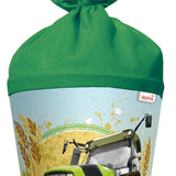 Roth Schultüte Traktor, 70cm, rund, Rot(h)-Spitze, Filzverschluss