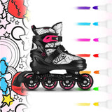 NILS EXTREME NH10907 TINTY 4in1 Inliner Schlittschuhe Rollschuhe Gr. 31-34, verstellbar