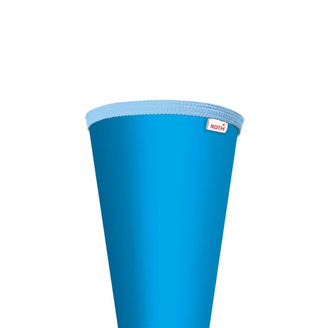 Roth Schultüte-Rohling/Basteltüte, pazifikblau, 70cm, rund, Rot(h)-Spitze, ohne Verschluss