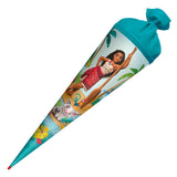 Roth Schultüte Disney Vaiana, 70cm, rund, Rot(h)-Spitze, Filzverschluss