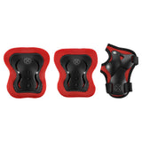 NILS EXTREME H320 Schoner-Set, Rot, Größe XL - Protektoren Handgelenk Ellenbogen Knie
