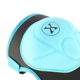 NILS EXTREME H704 Schoner-Set, Blau, Größe M - Protektoren Handgelenk Ellenbogen Knie