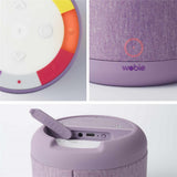 Wobie Box Violett Kinder Musikbox mit Spotify, WLAN, Bluetooth, SD-Slot & Kopfhöreranschluss